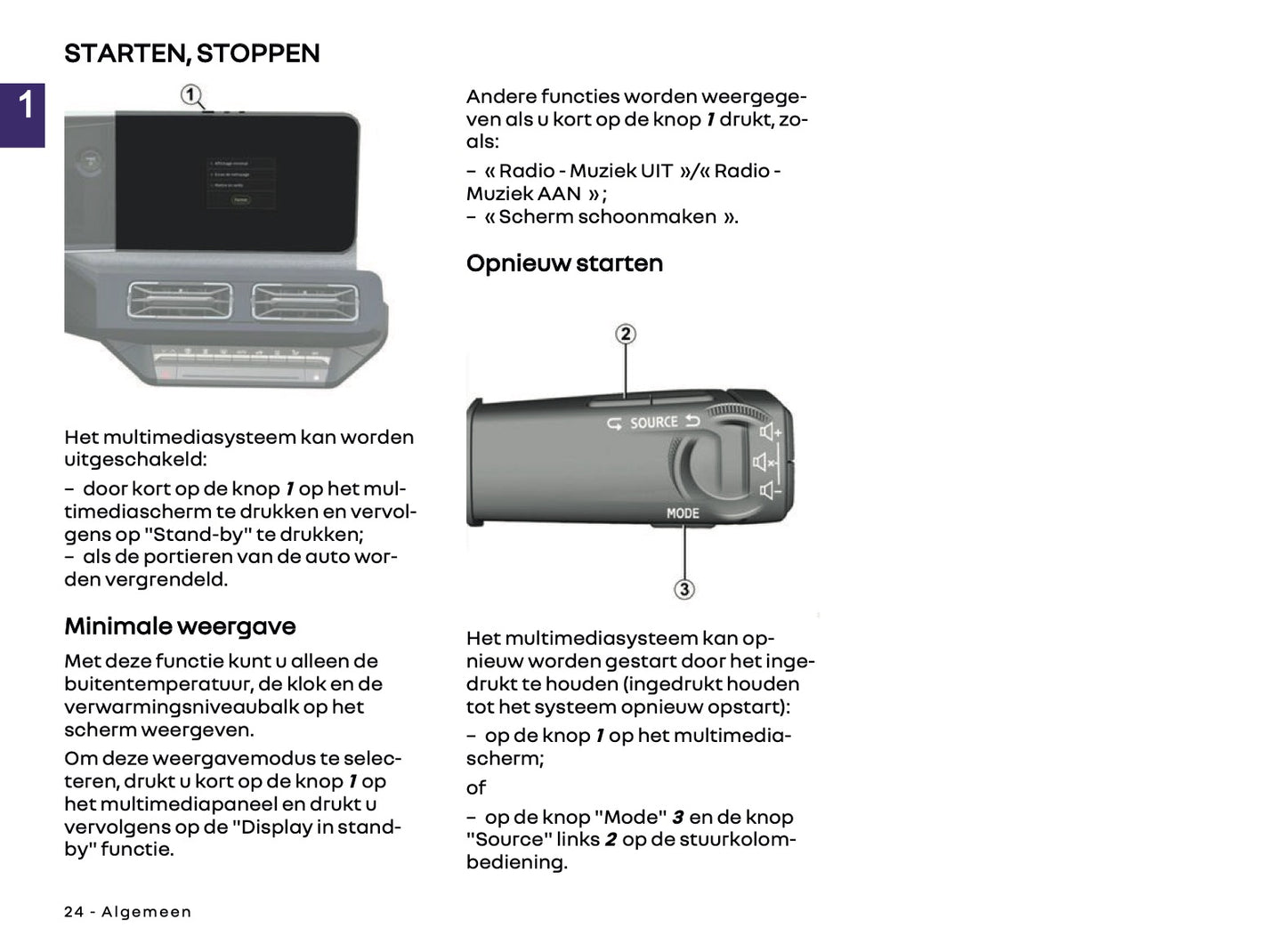 2024-2025 Renault Open R Link Infotainment Manual | Dutch