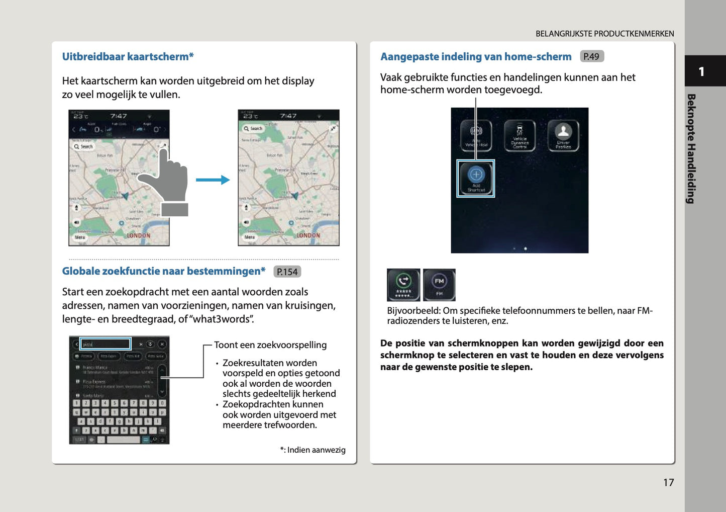 2025 Subaru Forester Infotainment Manual | Dutch