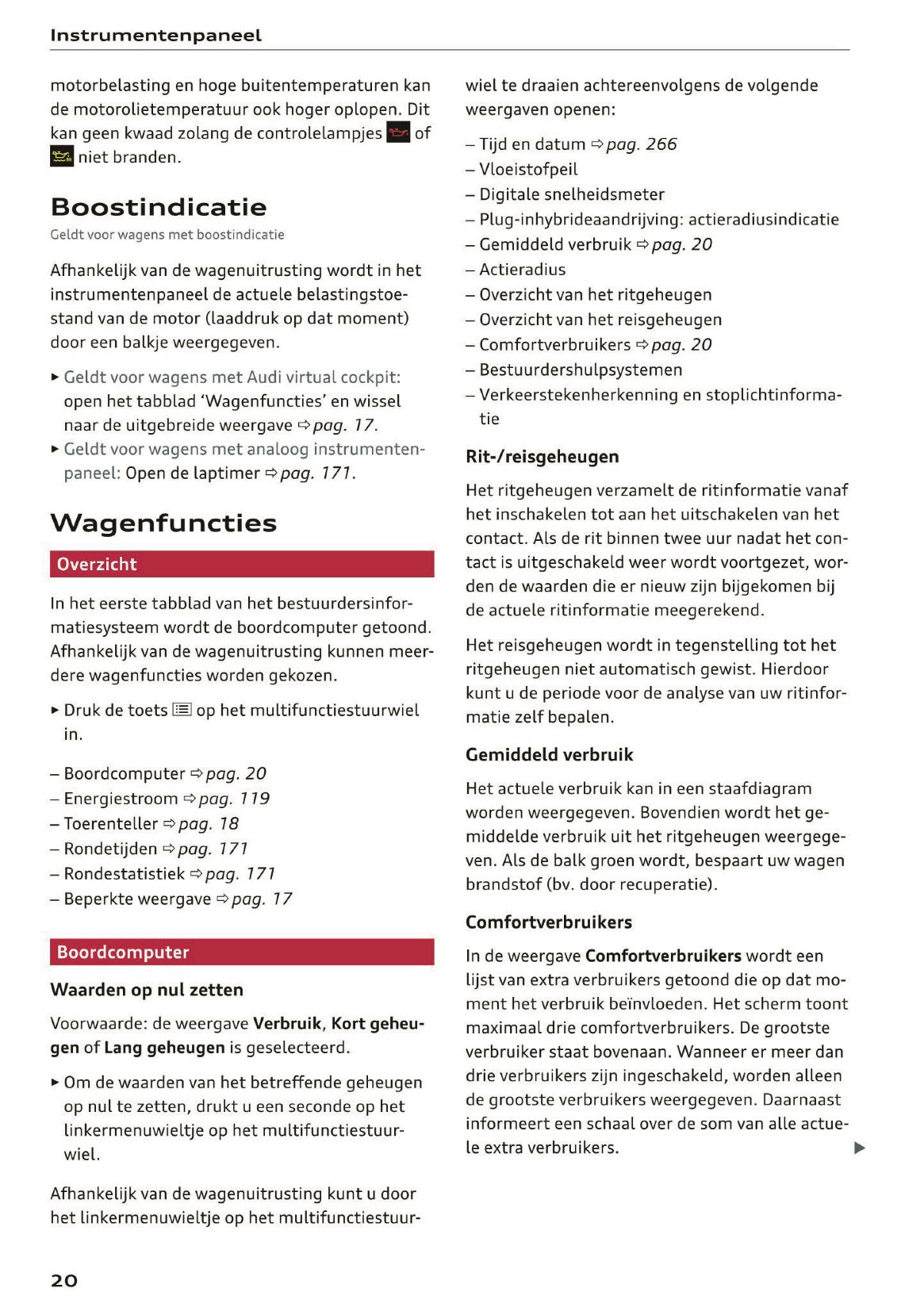 2021 Audi Q5 Owner's Manual | Dutch