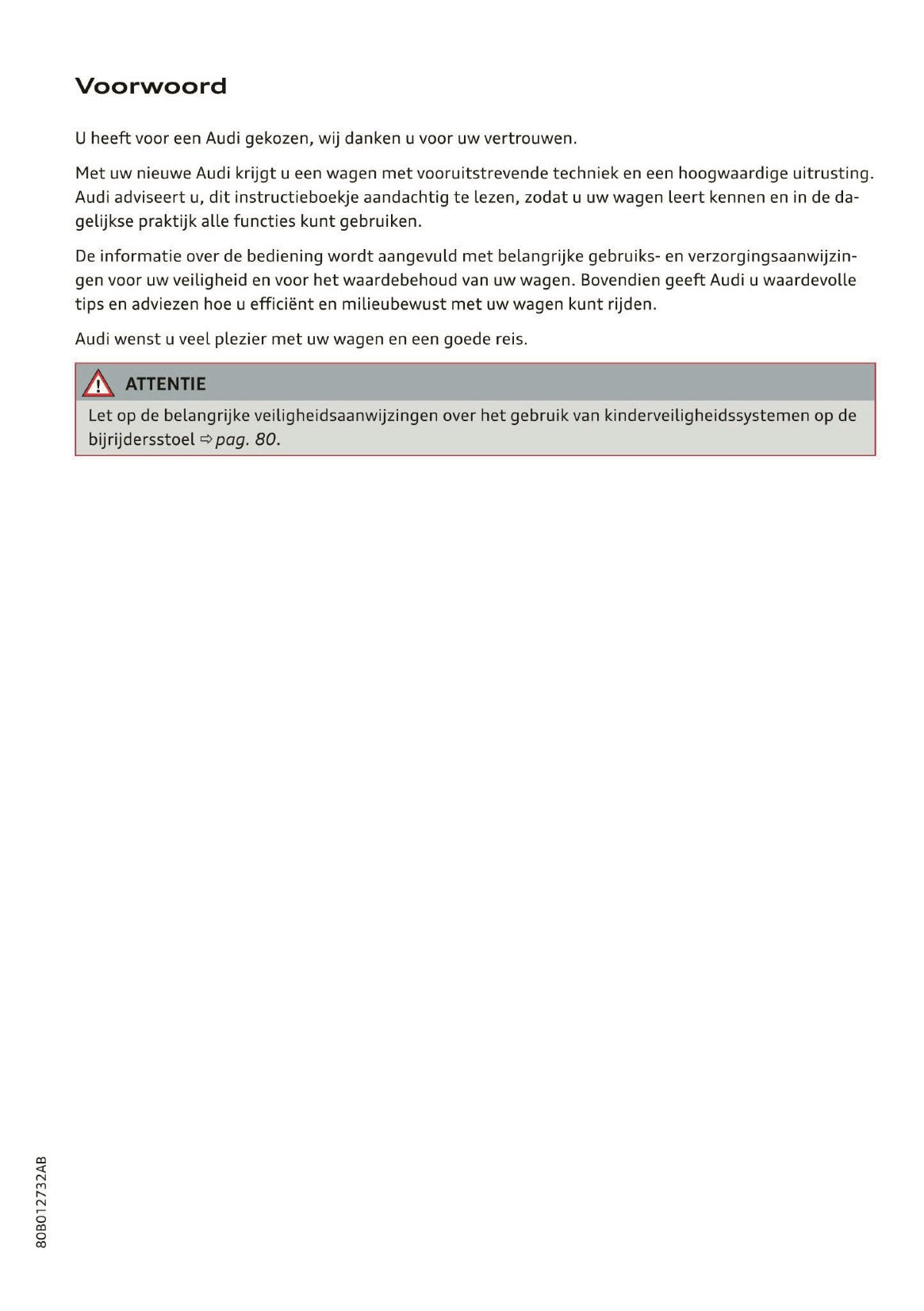 2021 Audi Q5 Owner's Manual | Dutch