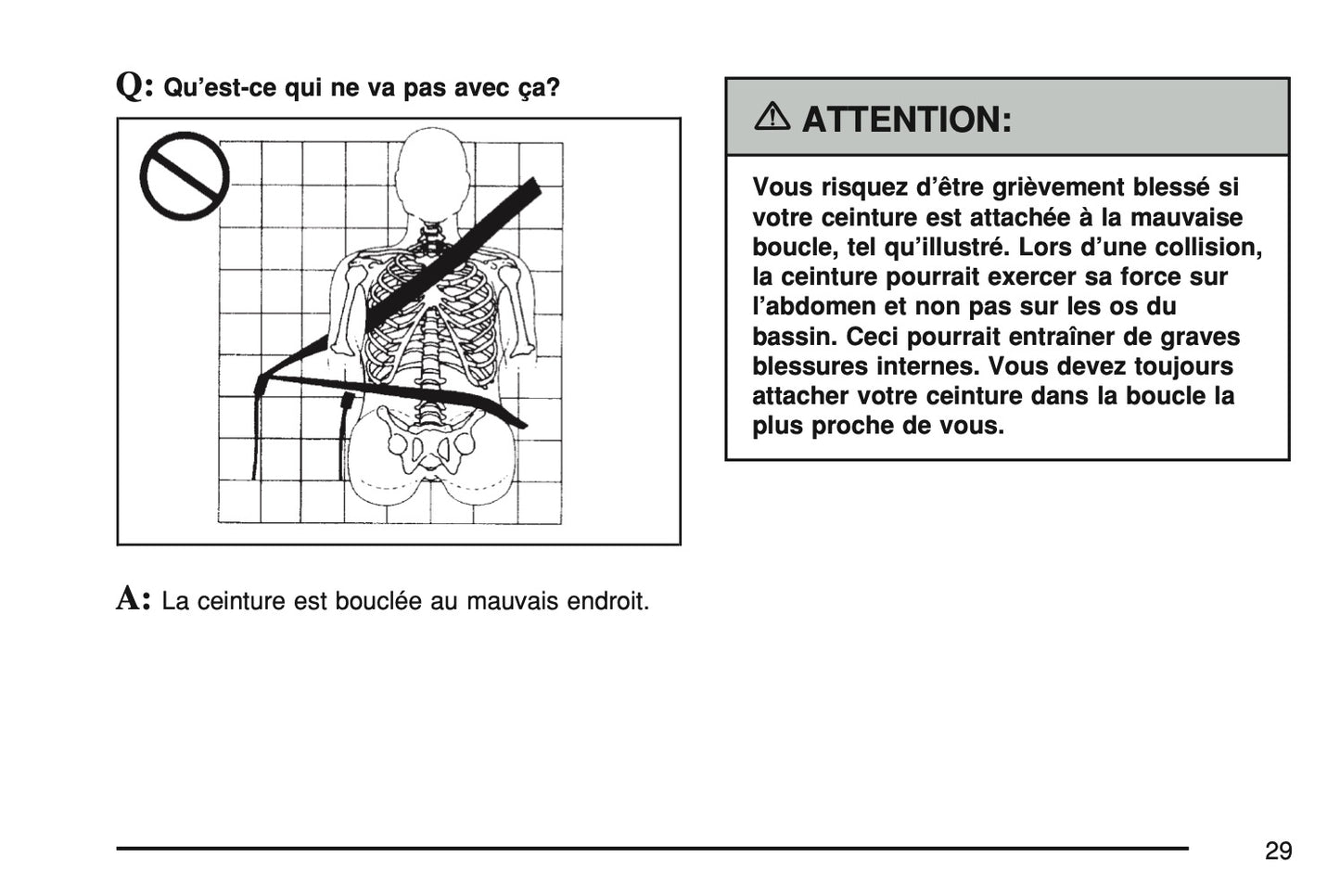 2007 Chevrolet Corvette Owner's Manual | French