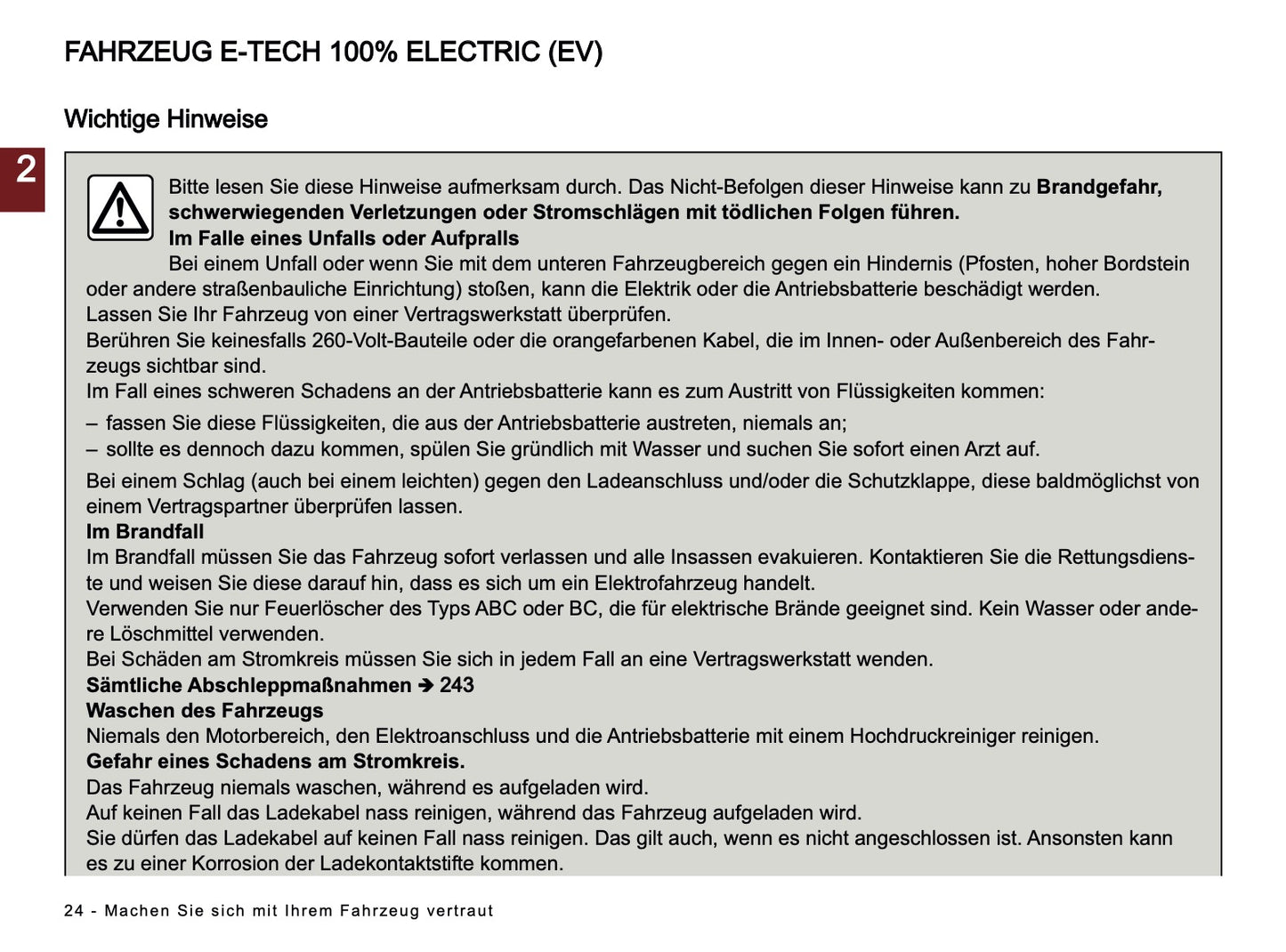 2024-2025 Dacia Spring Electric Bedienungsanleitung | Deutsch