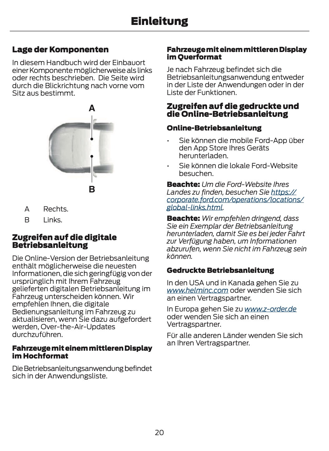 2025-2026 Ford Kuga Bedienungsanleitung | Deutsch