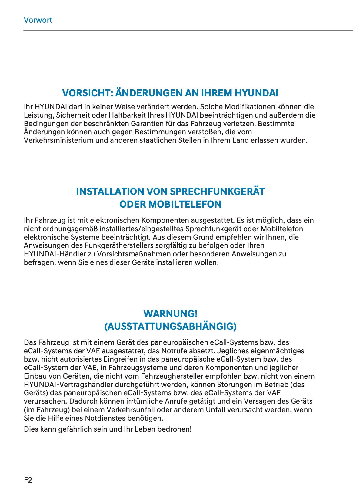 2025 Hyundai Kona Owner's Manual | German