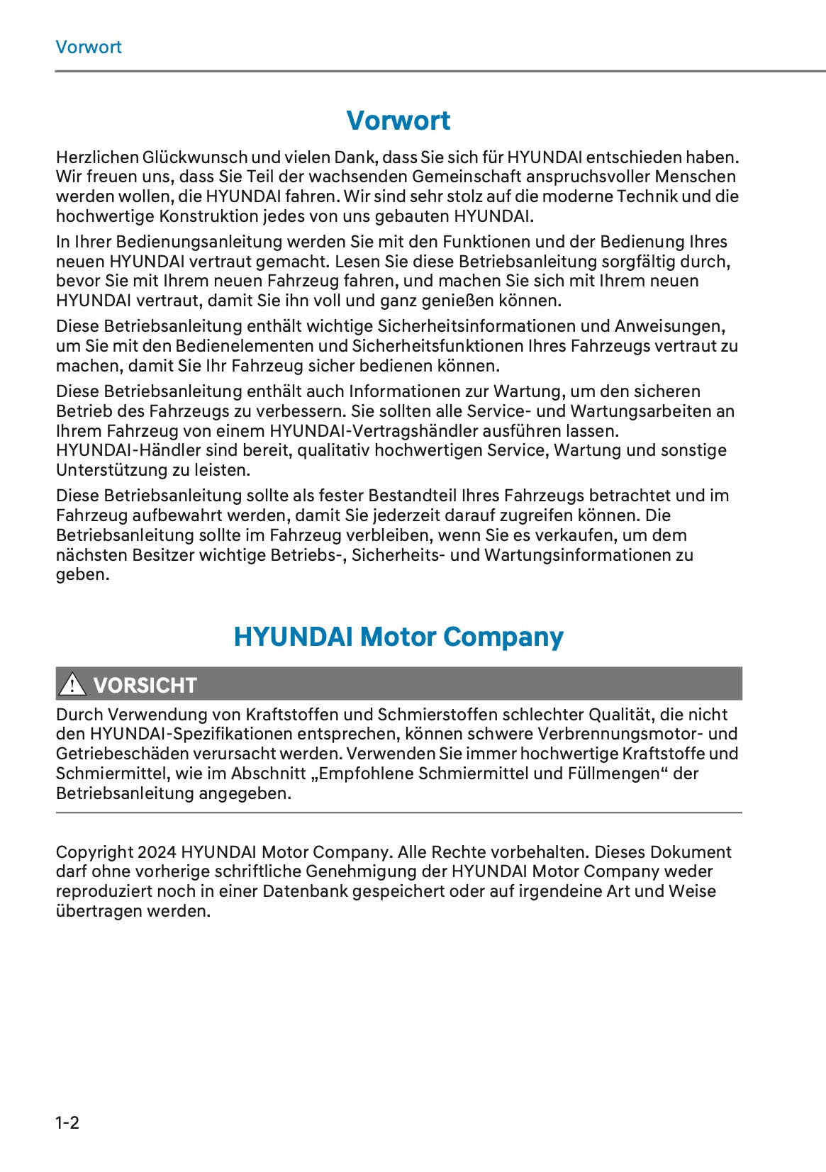 2025 Hyundai Kona Owner's Manual | German