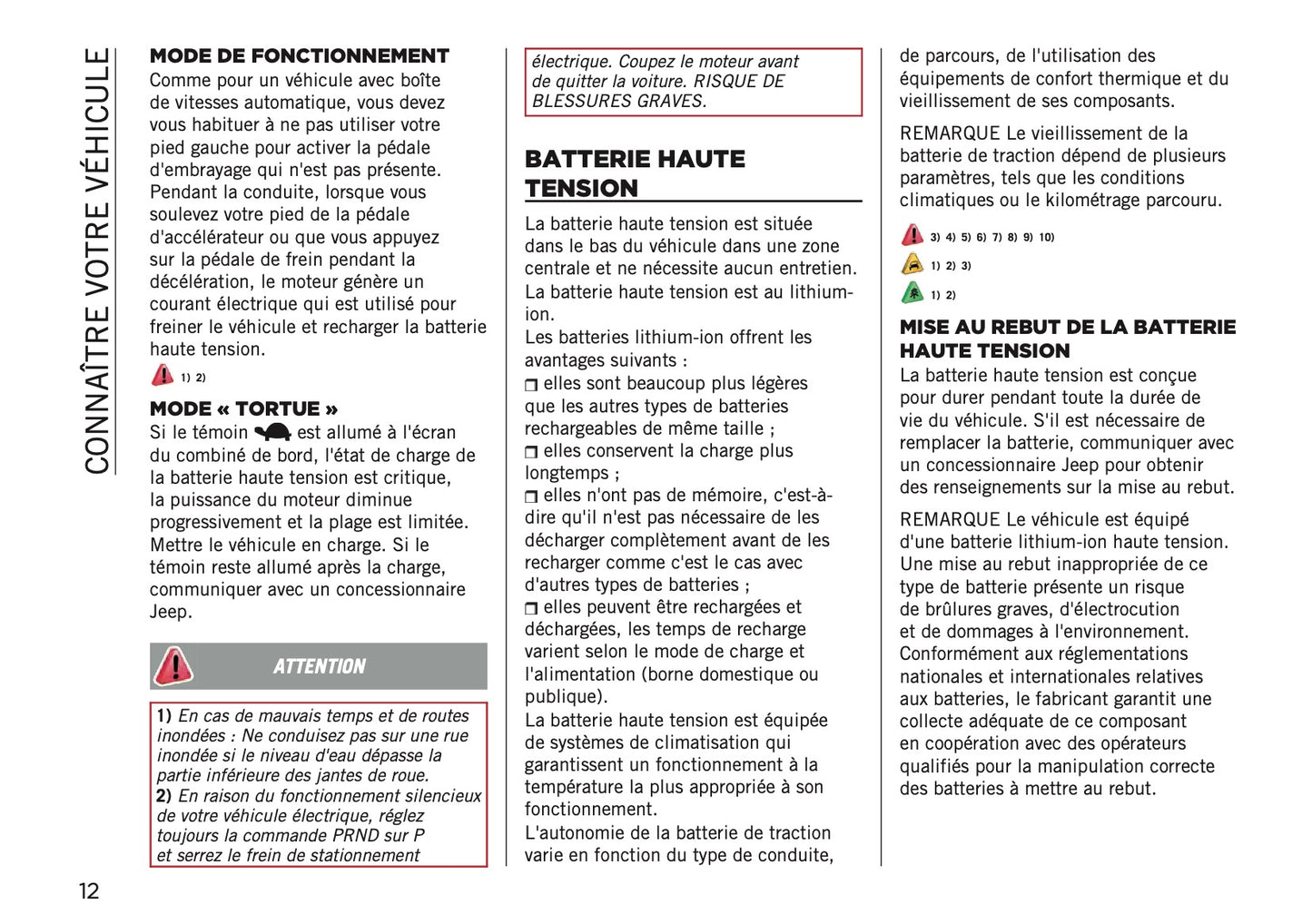 2024-2025 Jeep Avenger Owner's Manual | French