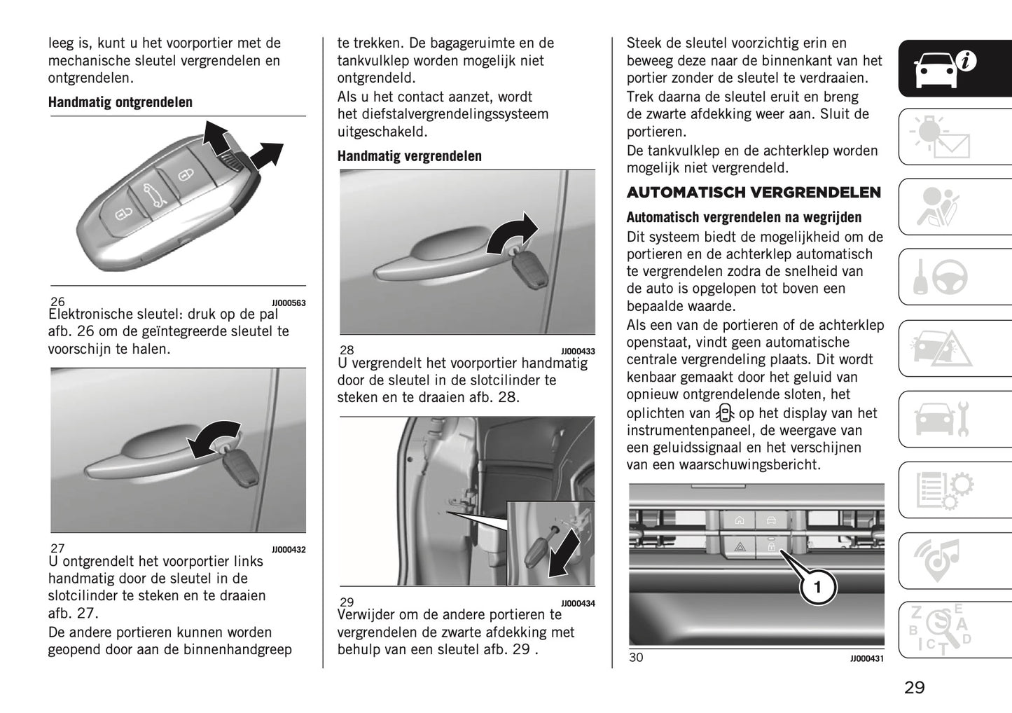 2025 Jeep Avenger Owner's Manual | Dutch