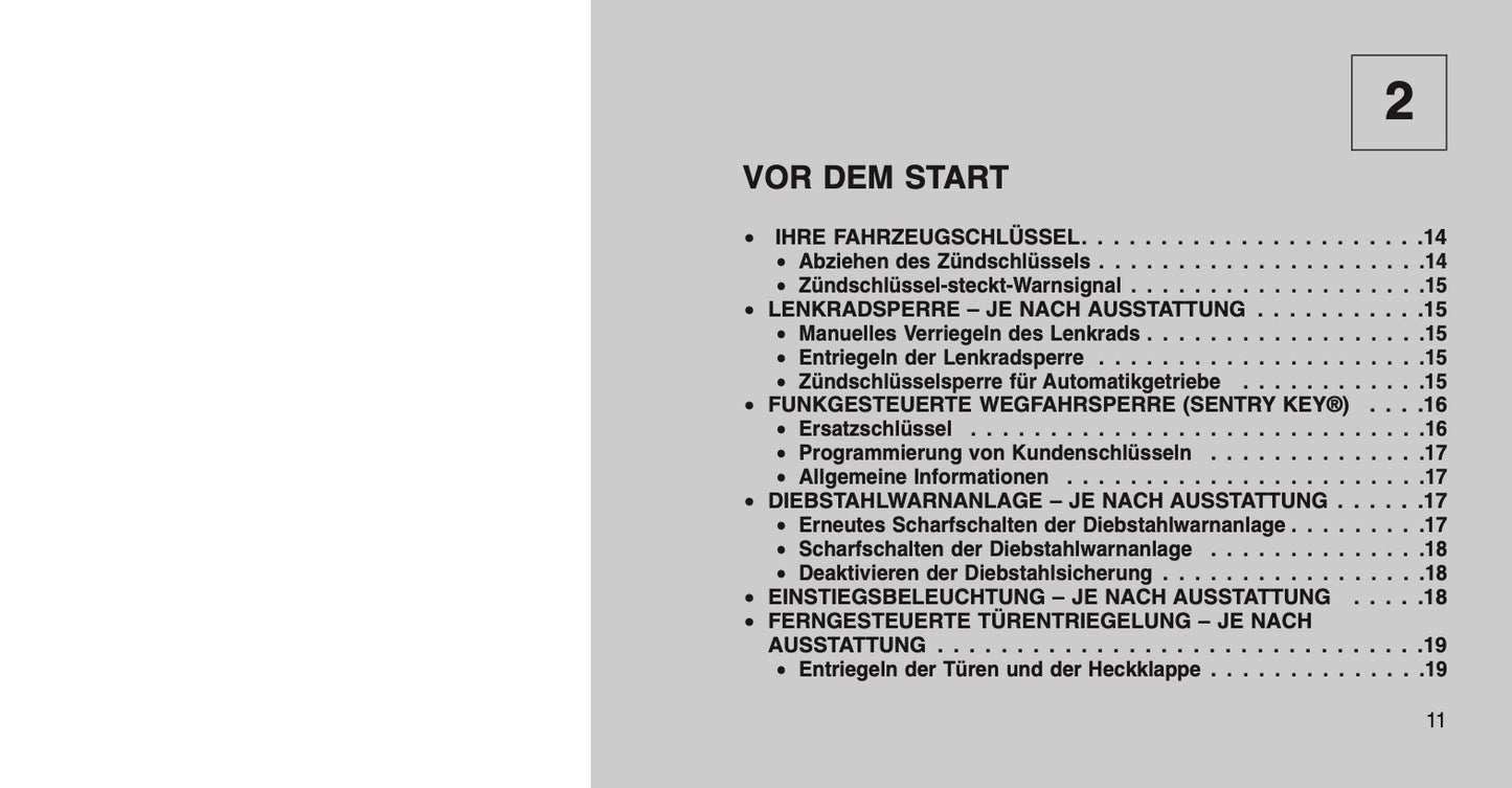 2015 Jeep Wrangler Bedienungsanleitung | Deutsch