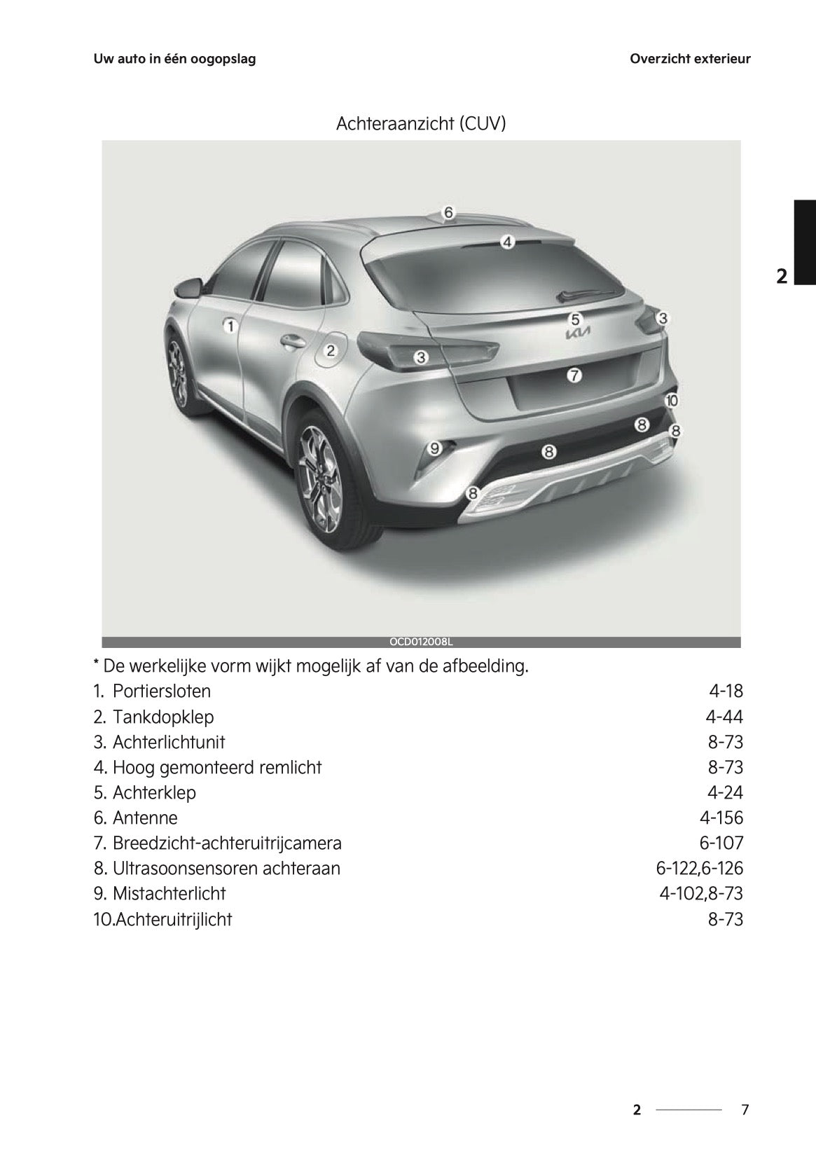 2024-2025 Kia Ceed/ProCeed/XCeed Owner's Manual | Dutch