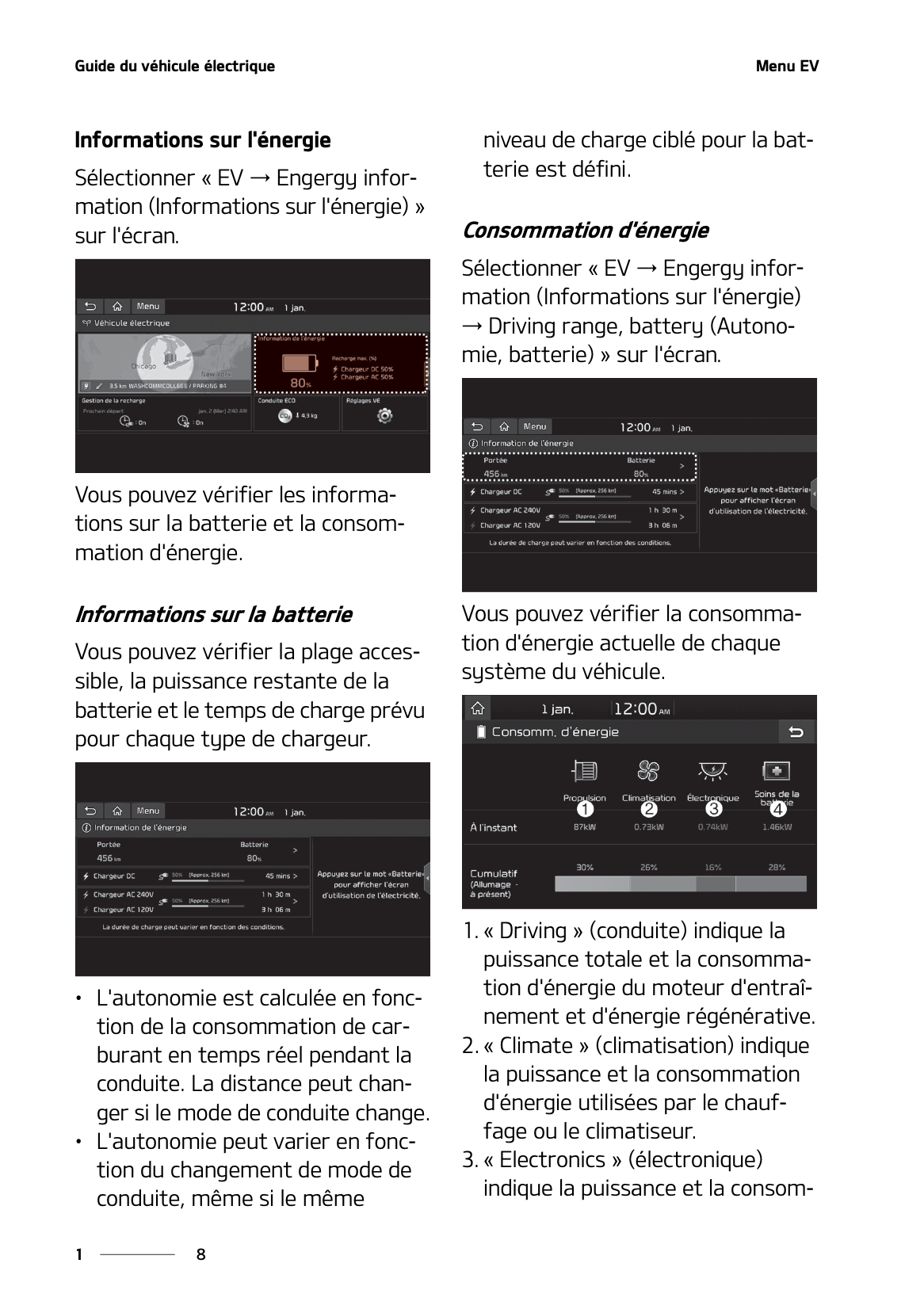 2022 Kia Soul EV Owner's Manual | French
