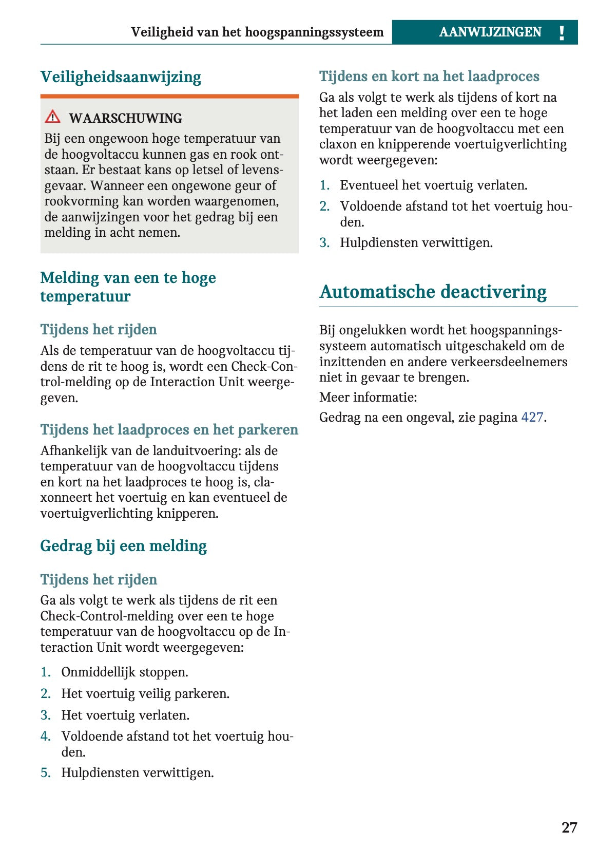 2024 Mini Countryman Electric Owner's Manual | Dutch