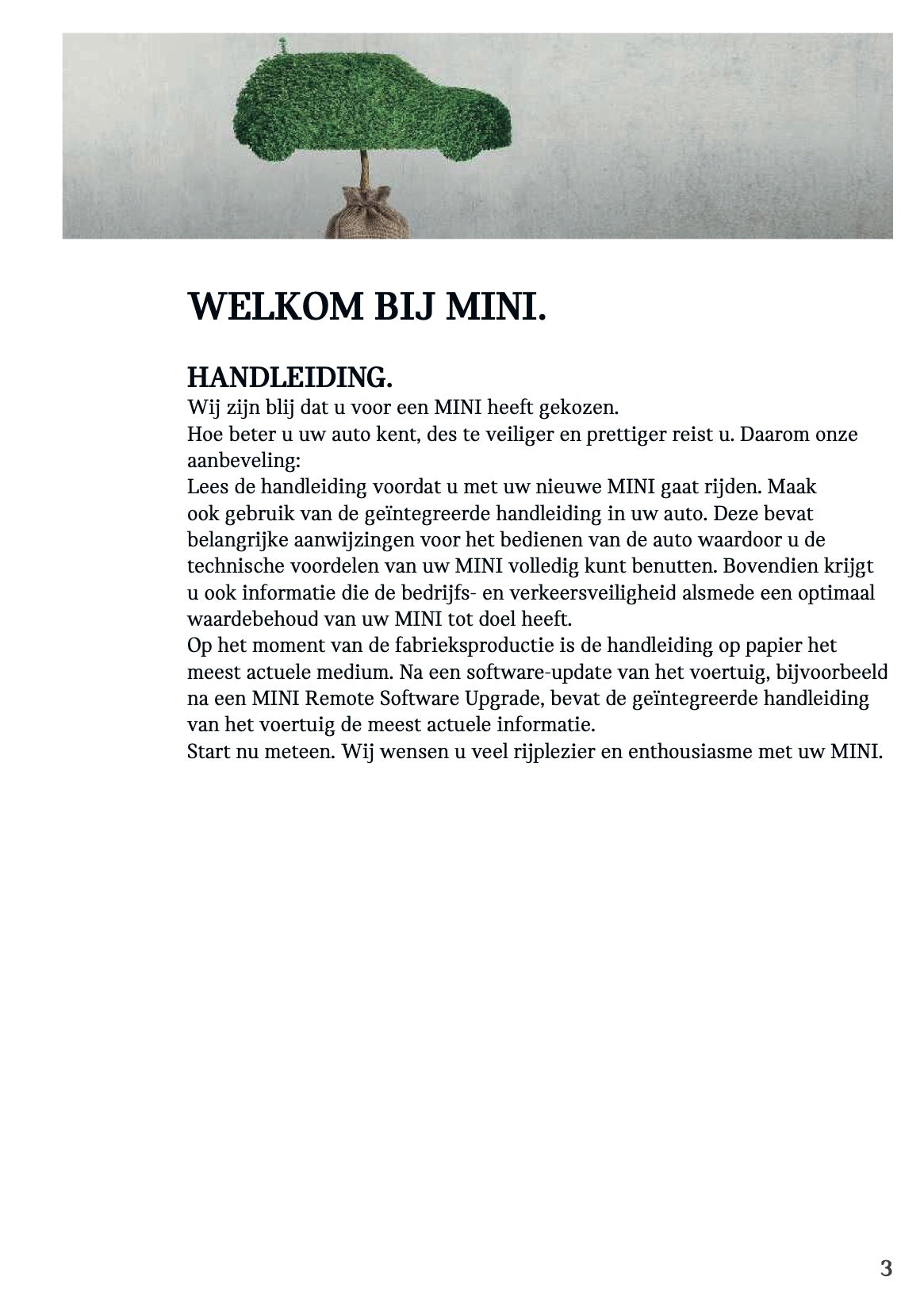 2024 Mini Countryman Electric Owner's Manual | Dutch