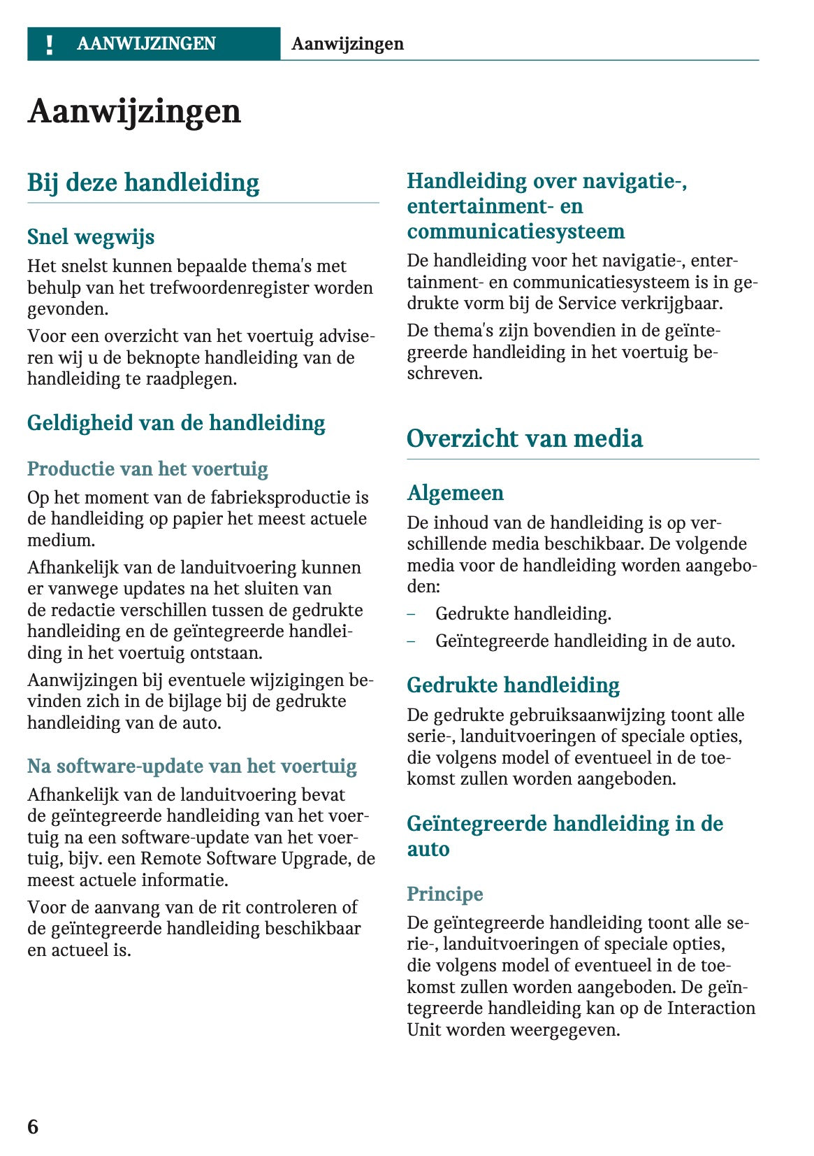 2024 Mini Countryman Electric Owner's Manual | Dutch