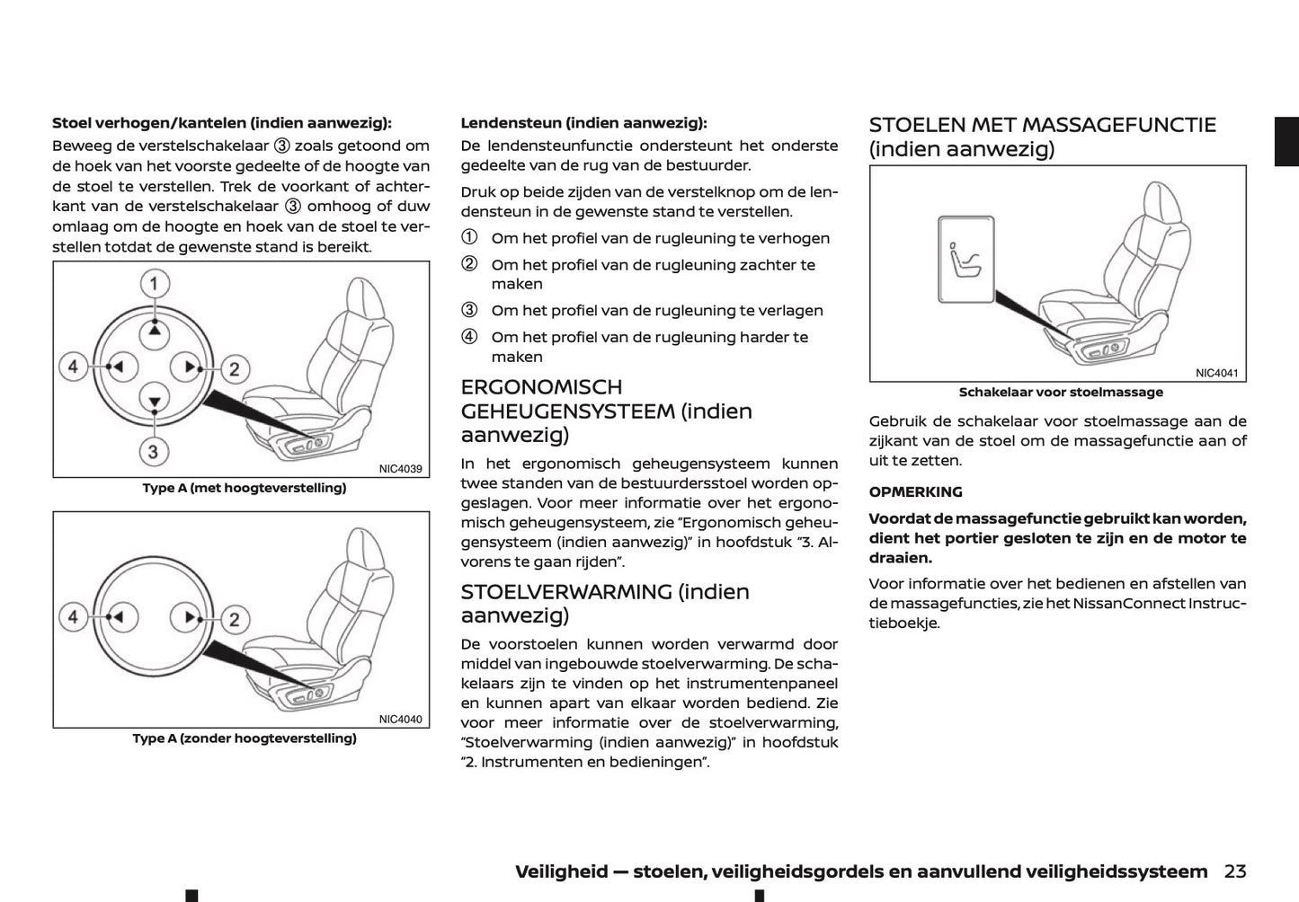 2021-2022 Nissan Qashqai Owner's Manual | Dutch