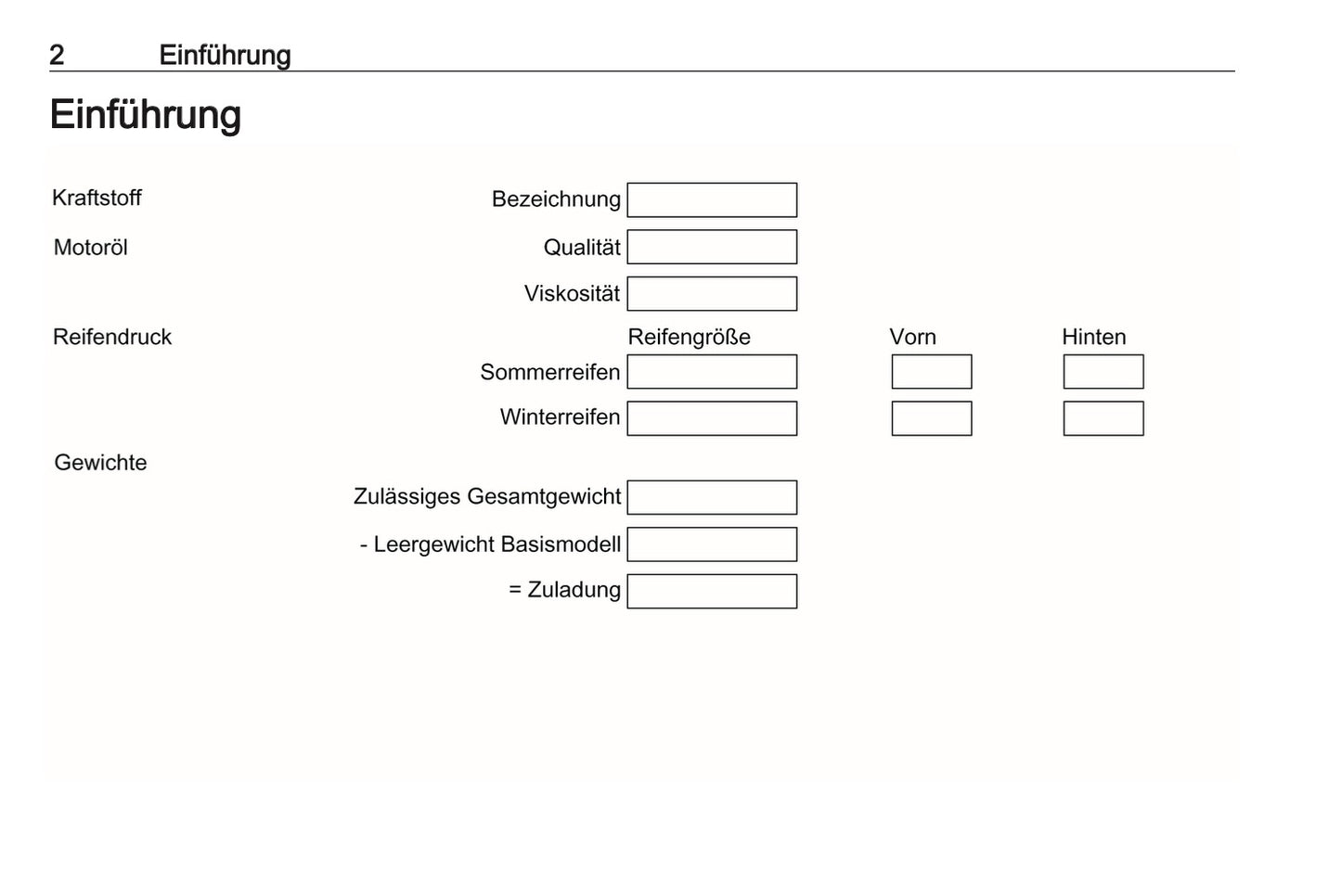 2023-2025 Opel Corsa Owner's Manual | German