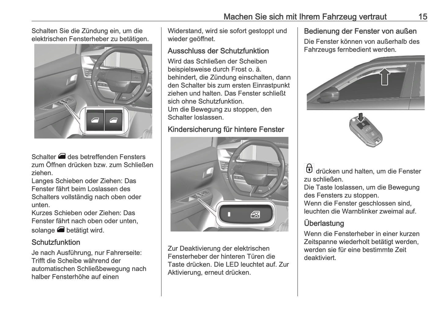 2025 Opel Frontera Bedienungsanleitung | Deutsch