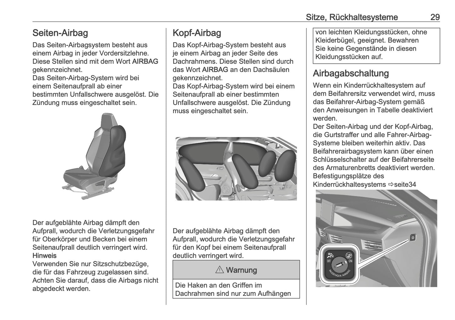 2025-2026 Opel Frontera Owner's Manual | German