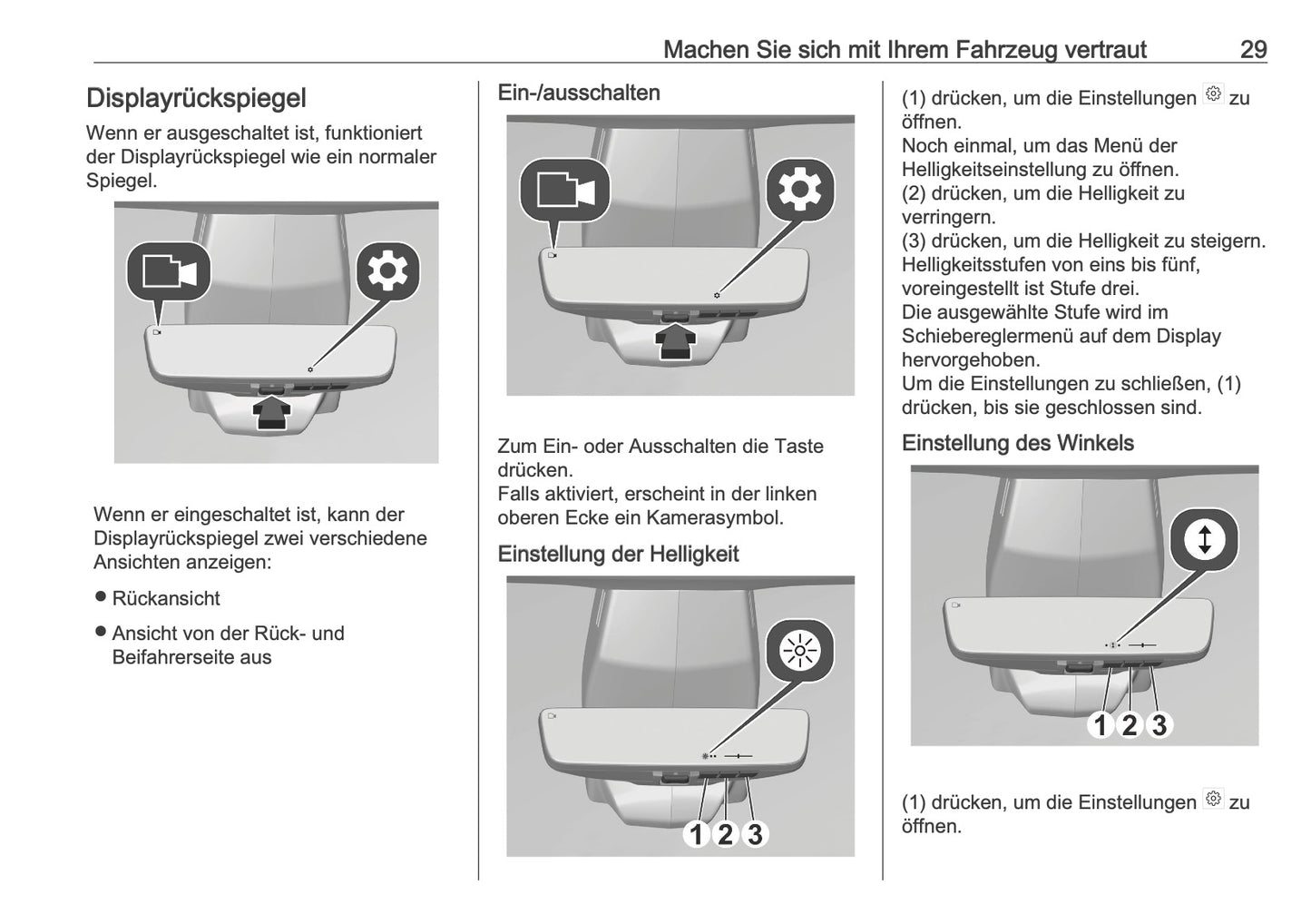 2025-2026 Opel Vivaro Owner's Manual | German