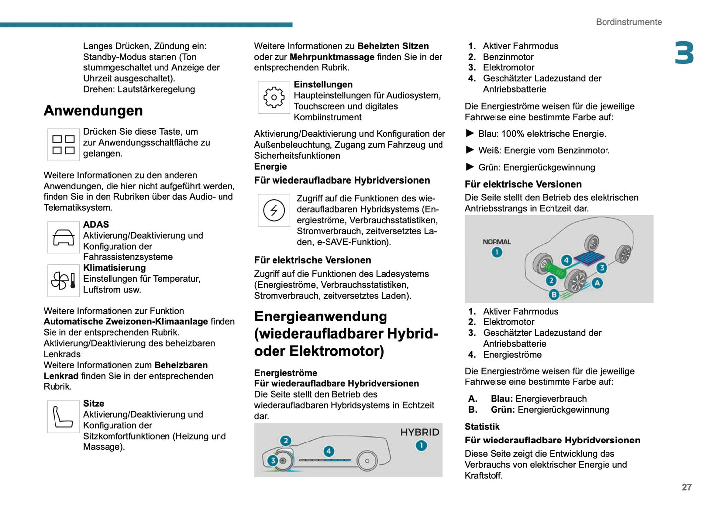 2024-2026 Peugeot 408/e-408 Bedienungsanleitung | Deutsch