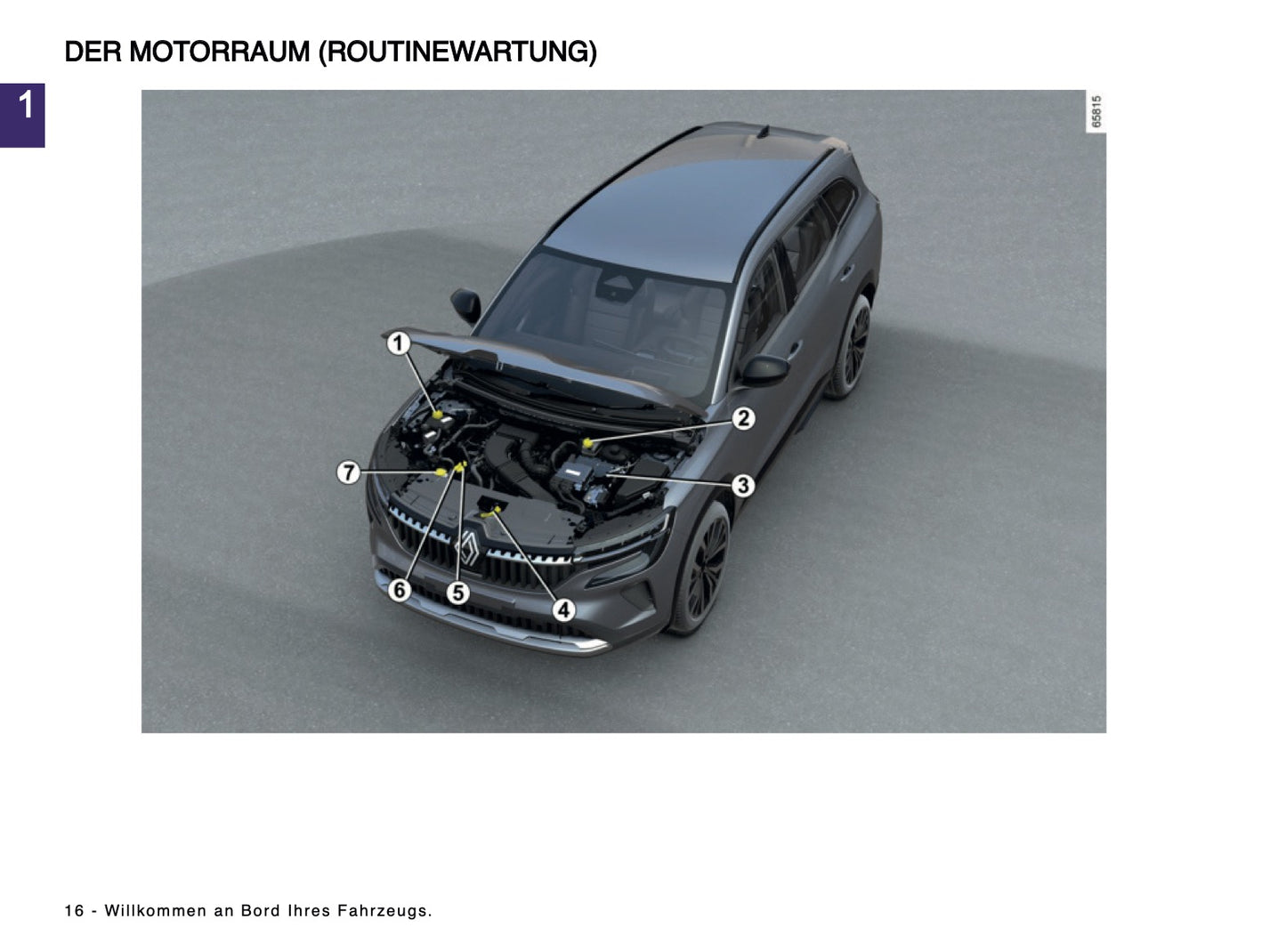 2024 Renault Espace Bedienungsanleitung | Deutsch