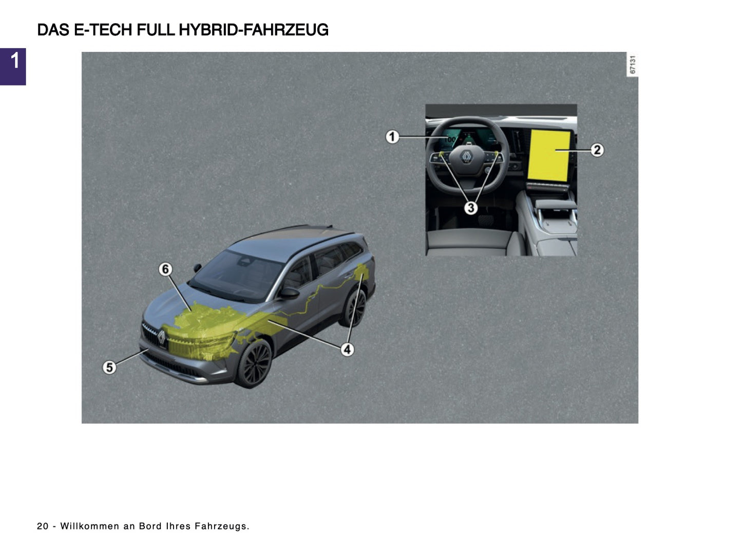 2024 Renault Espace Bedienungsanleitung | Deutsch