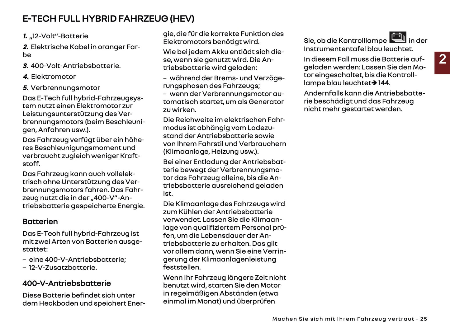 2025 Renault Rafale Bedienungsanleitung | Deutsch