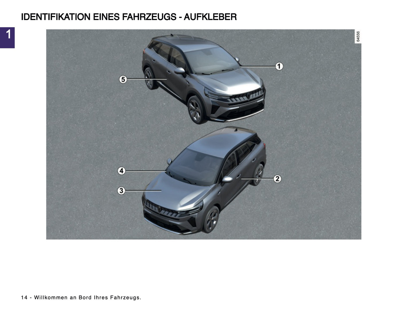 2024-2025 Renault Symbioz Bedienungsanleitung | Deutsch