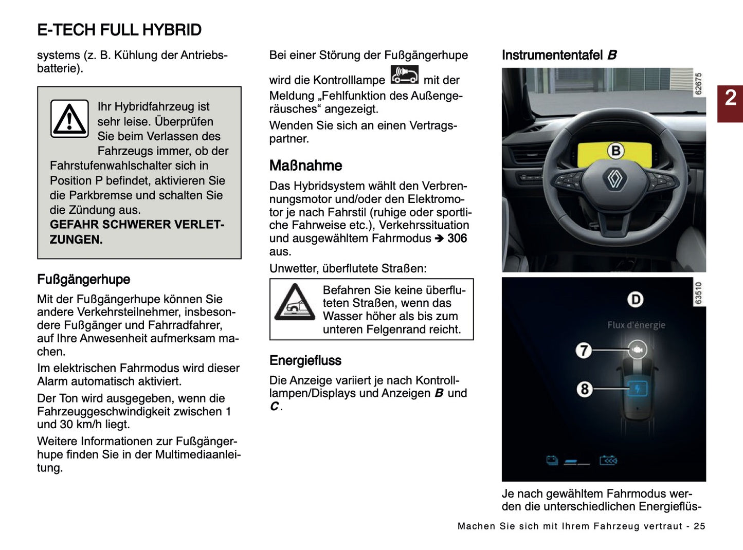 2024-2025 Renault Symbioz Bedienungsanleitung | Deutsch
