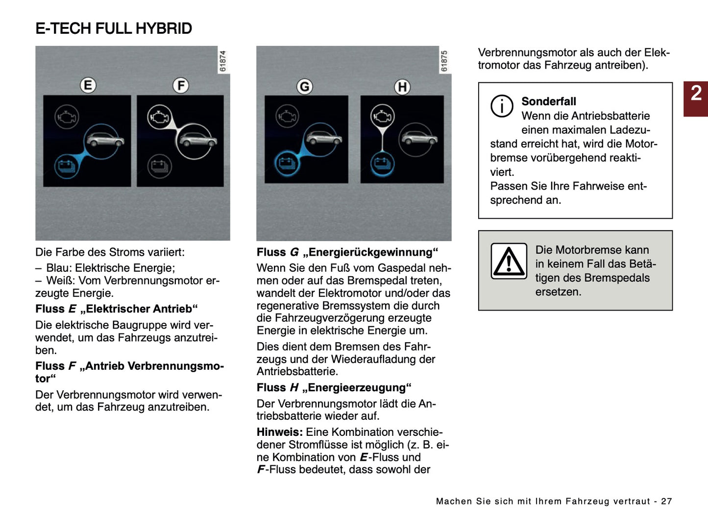 2024-2025 Renault Symbioz Bedienungsanleitung | Deutsch