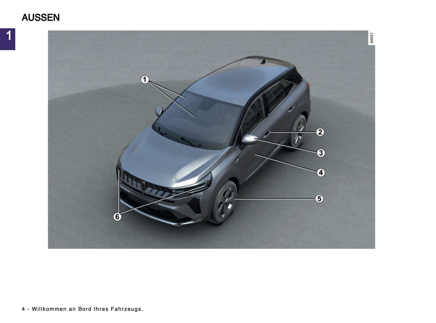 2024-2025 Renault Symbioz Bedienungsanleitung | Deutsch