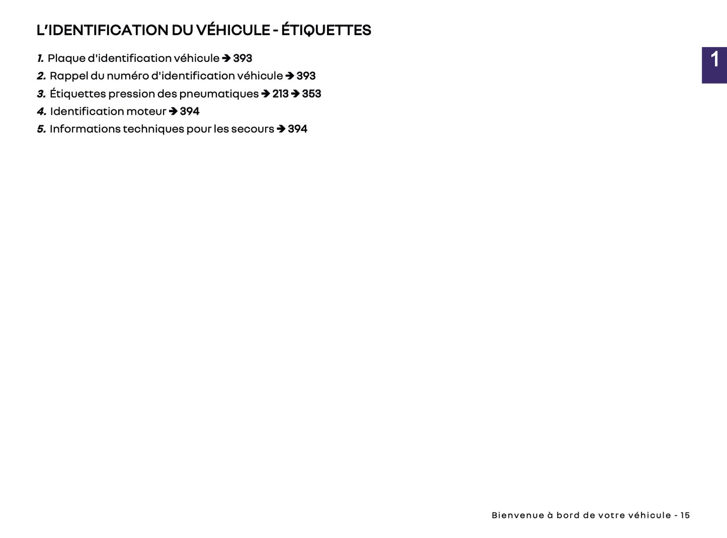 2024-2025 Renault Trafic Owner's Manual | French