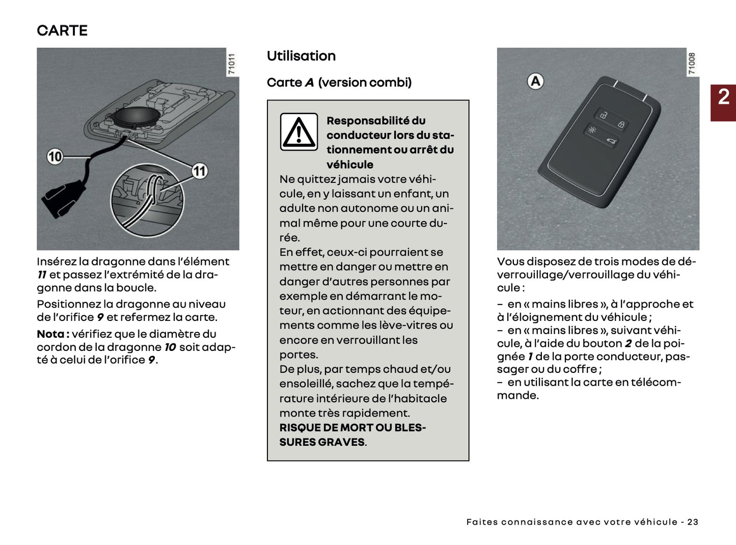 2024-2025 Renault Trafic Owner's Manual | French