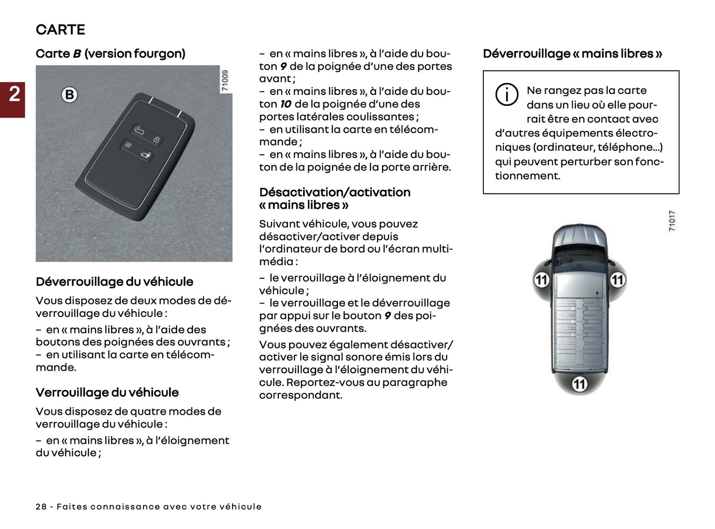 2024-2025 Renault Trafic Owner's Manual | French