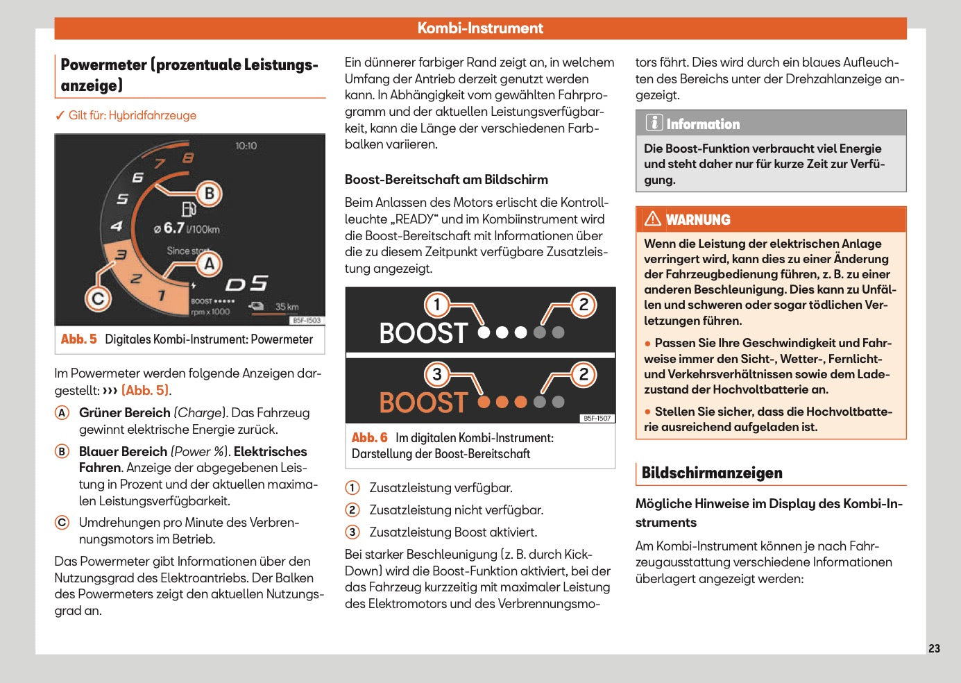 2025 Seat Leon/Leon Sportstourer Bedienungsanleitung | Deutsch