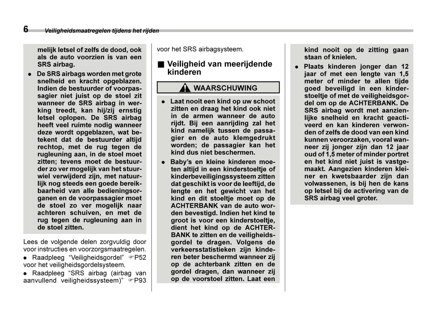 2022 Subaru Outback Owner's Manual | Dutch