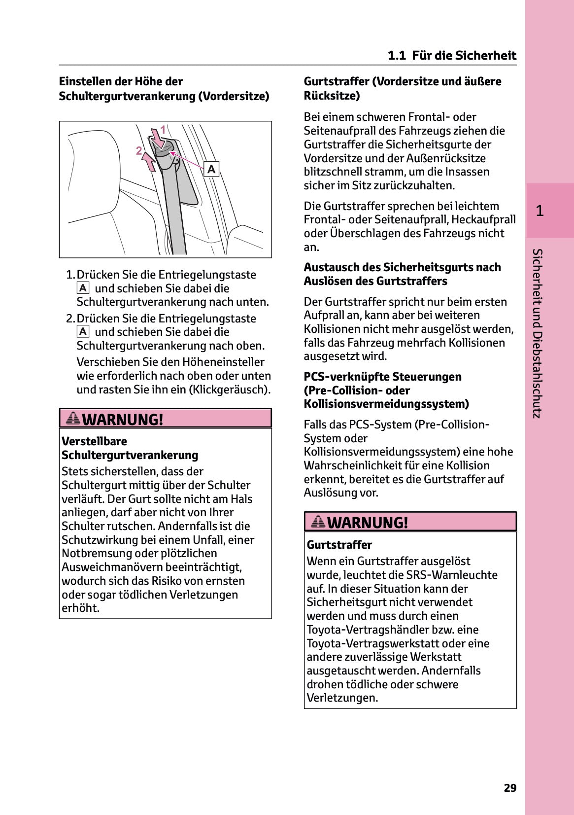 2025 Toyota Corolla Cross Hybrid Bedienungsanleitung | Deutsch
