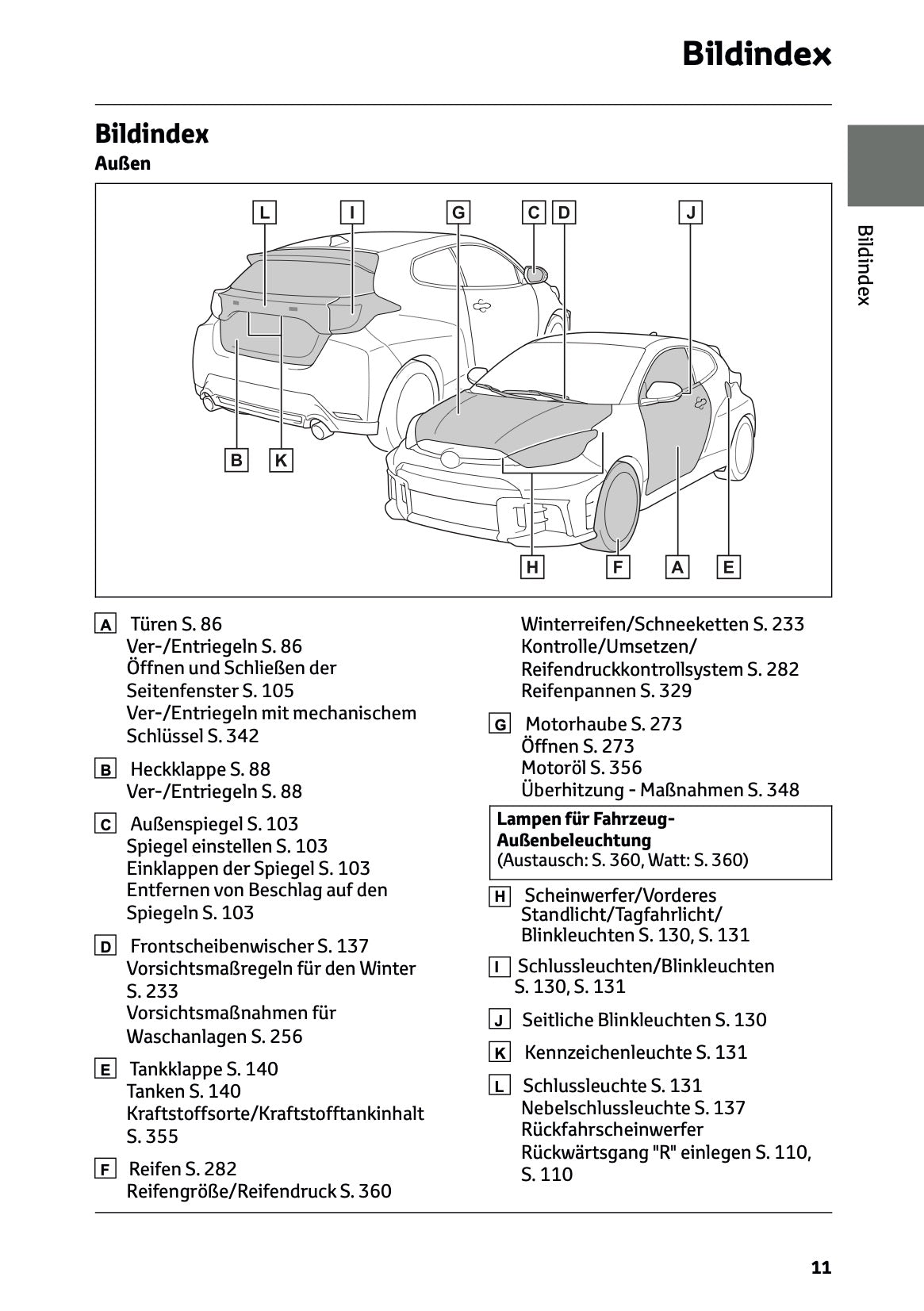 2025 Toyota GR Yaris Bedienungsanleitung | Deutsch