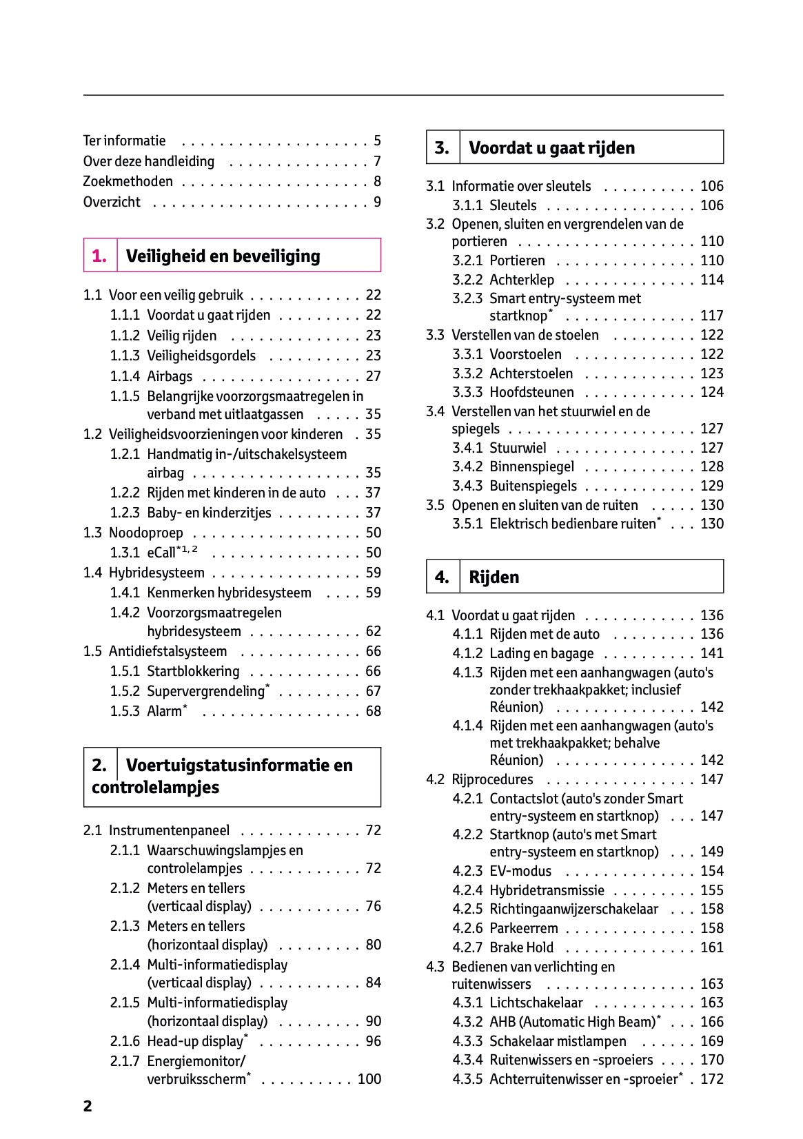 2023 Toyota Yaris Hybrid Owner's Manual | Dutch