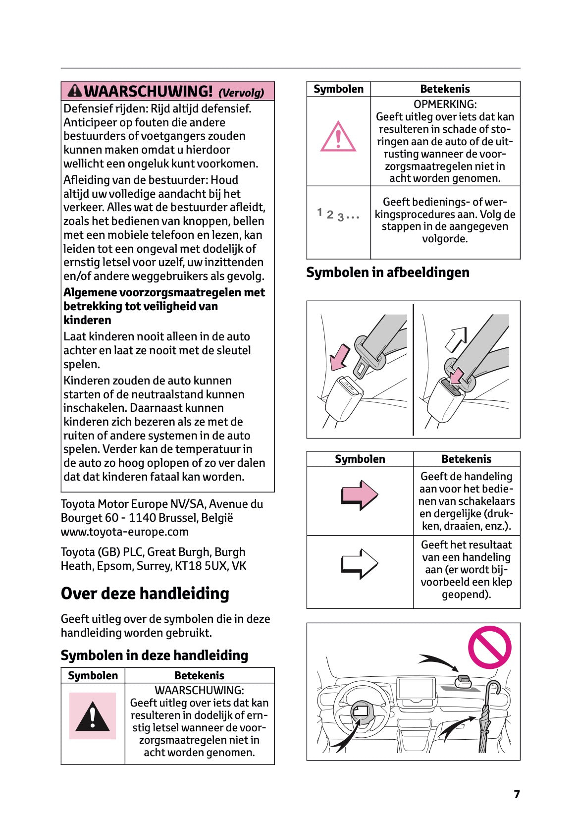 2023 Toyota Yaris Hybrid Owner's Manual | Dutch