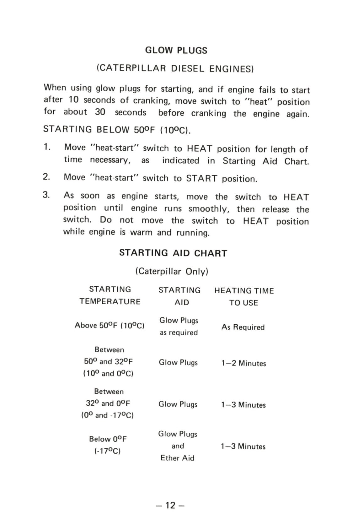 1976 Kenworth Owner's Manual | English