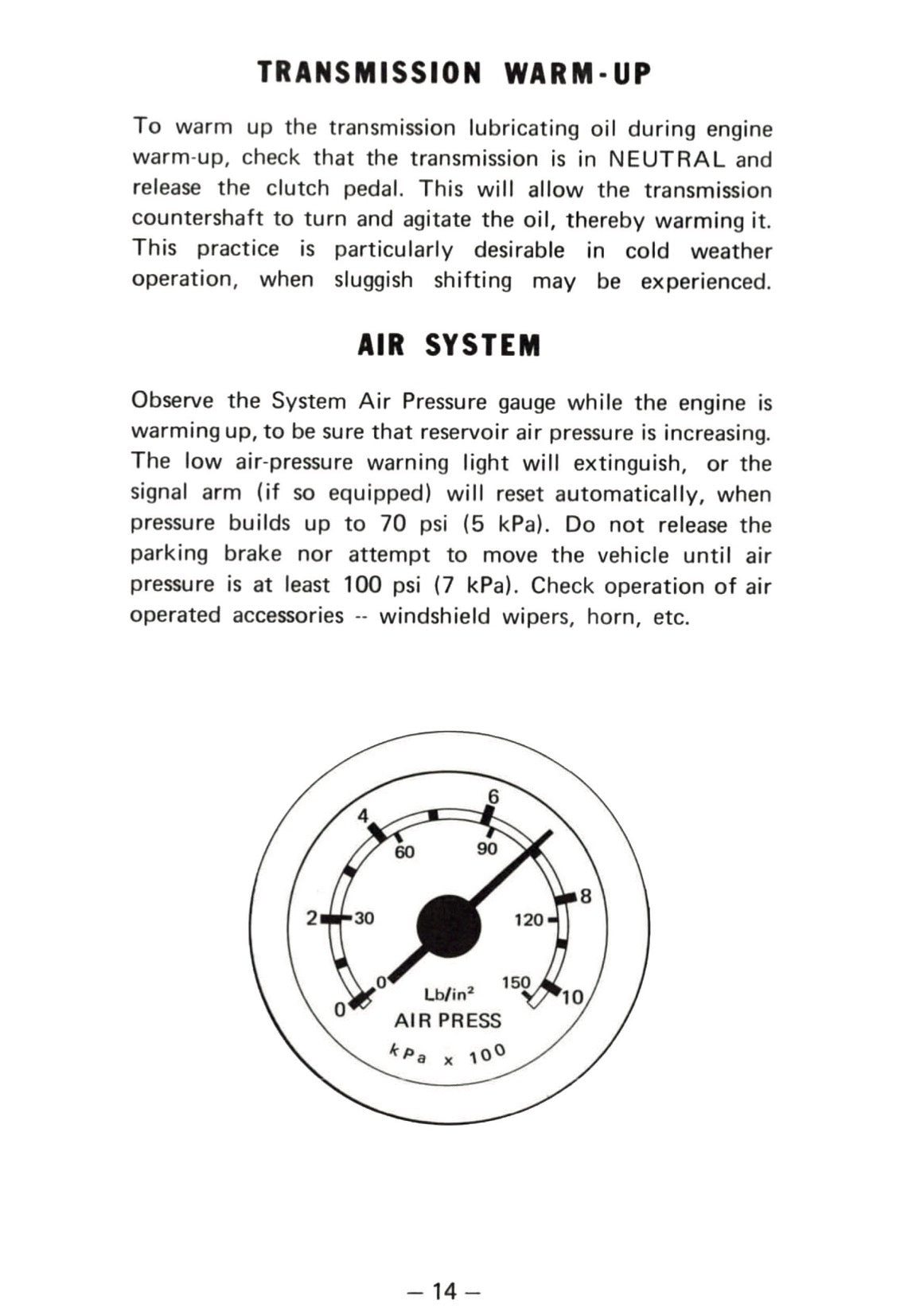 1976 Kenworth Owner's Manual | English