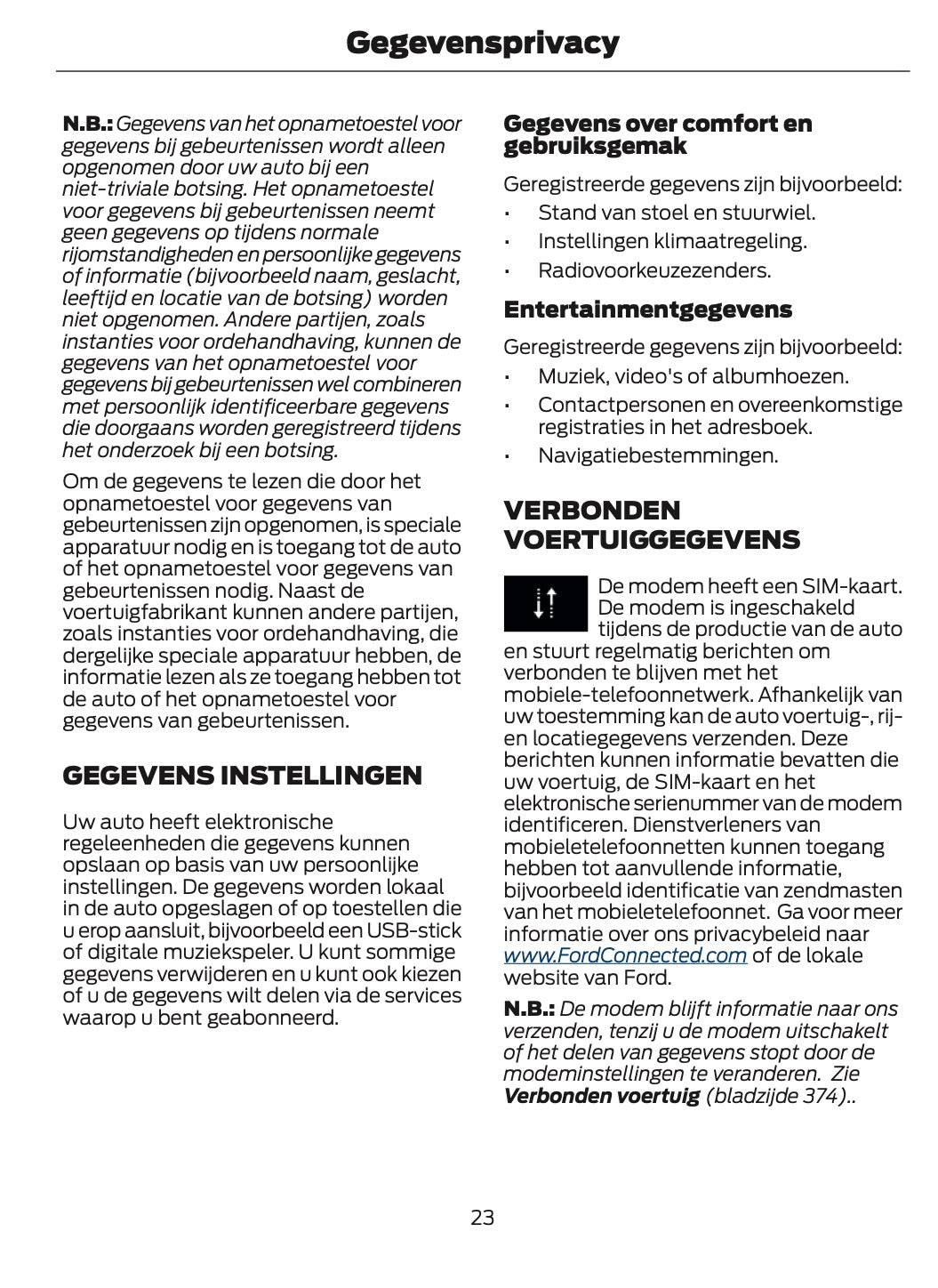 2024 Ford Puma Owner's Manual | Dutch
