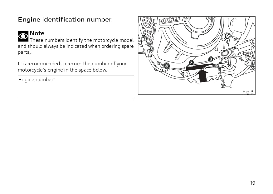 2019 Ducati Scrambler Owner's Manual | English