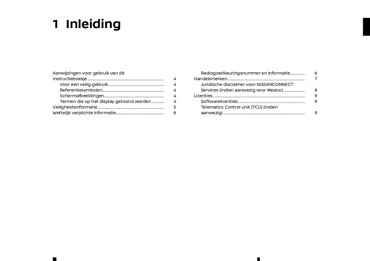 2022-2024 Nissan Connect Type B Infotainment Manual | Dutch