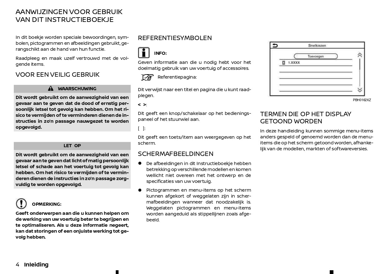 2022-2024 Nissan Connect Type B Infotainment Manual | Dutch