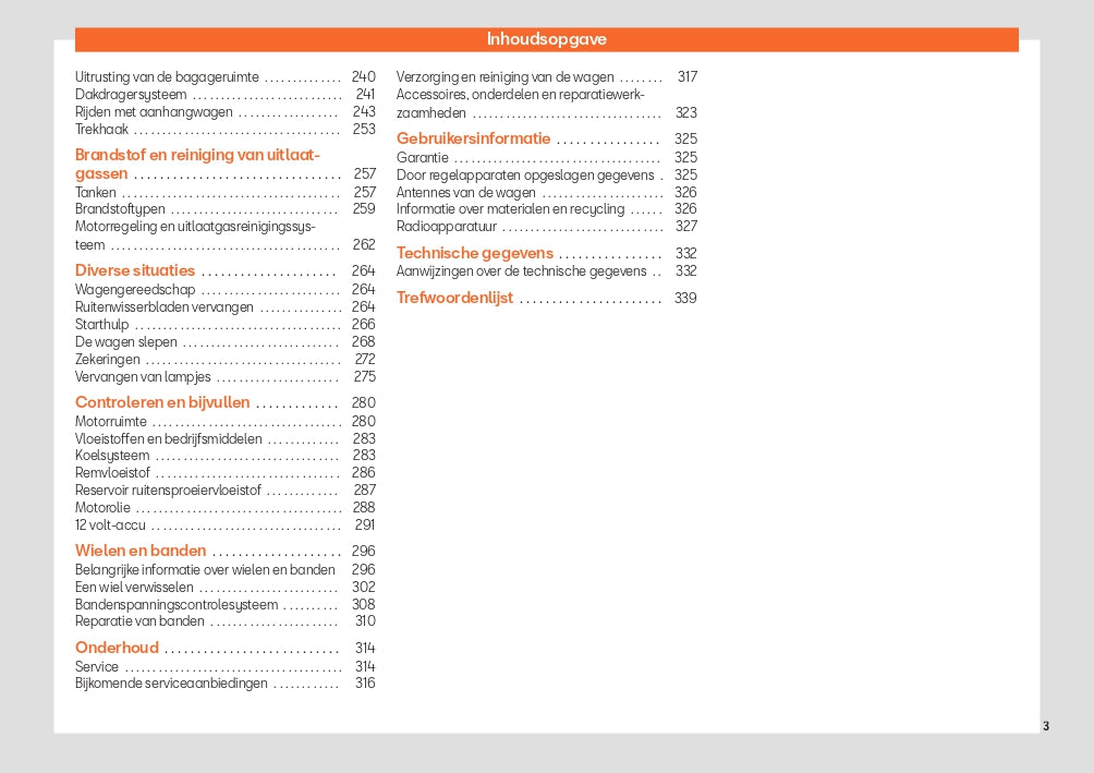 2022-2023 Seat Arona Owner's Manual | Dutch