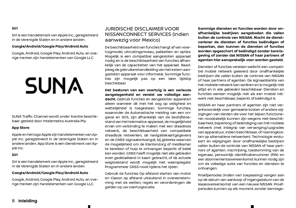 2022-2024 Nissan Connect Type B Infotainment Manual | Dutch