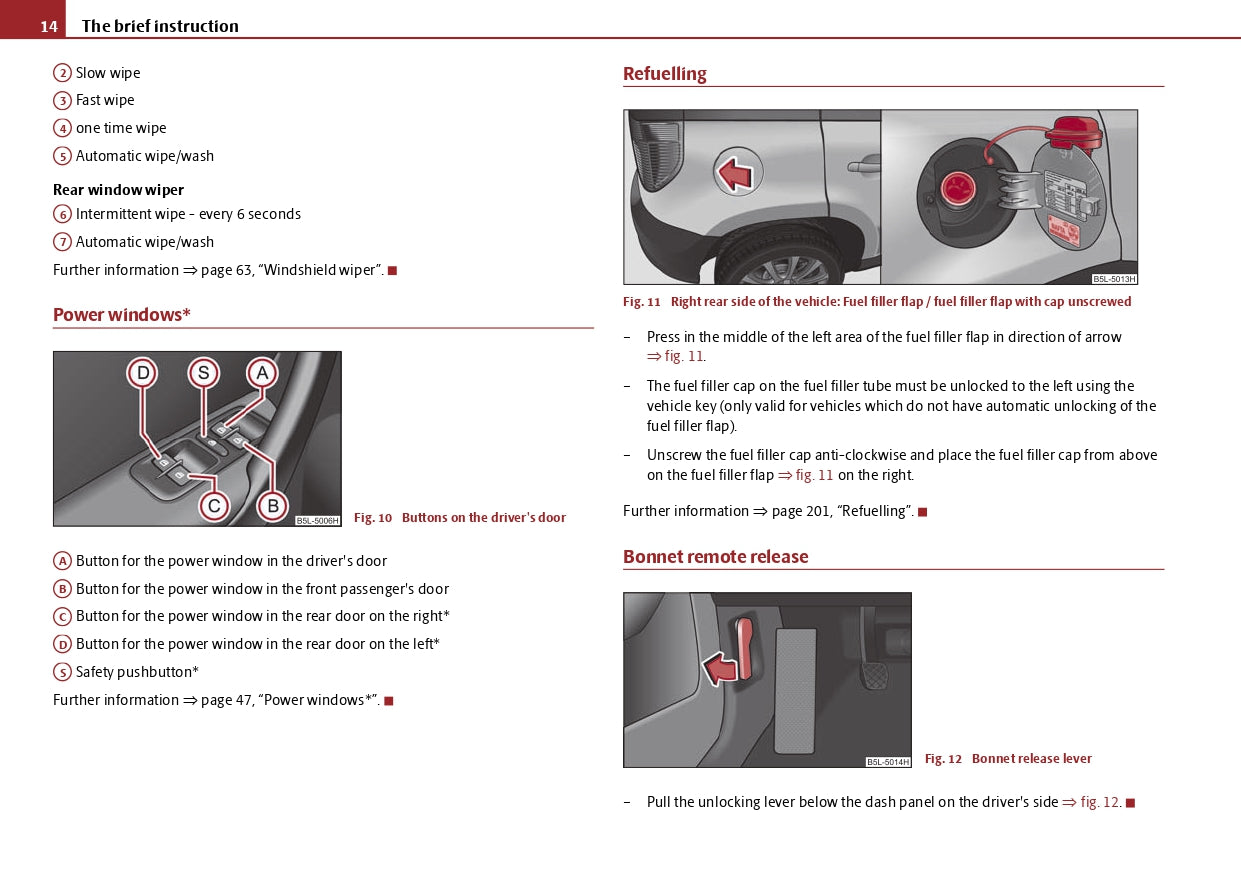 2009-2013 Skoda Yeti Bedienungsanleitung | Englisch