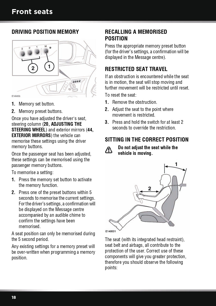 2014 Jaguar F-Type Owner's Manual | English