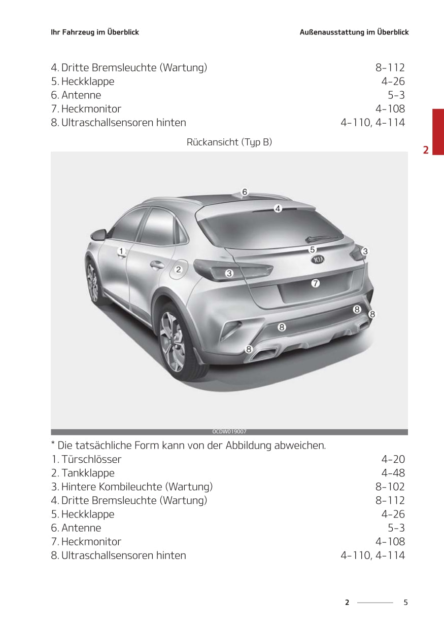 2021-2023 Kia Ceed Bedienungsanleitung | Deutsch